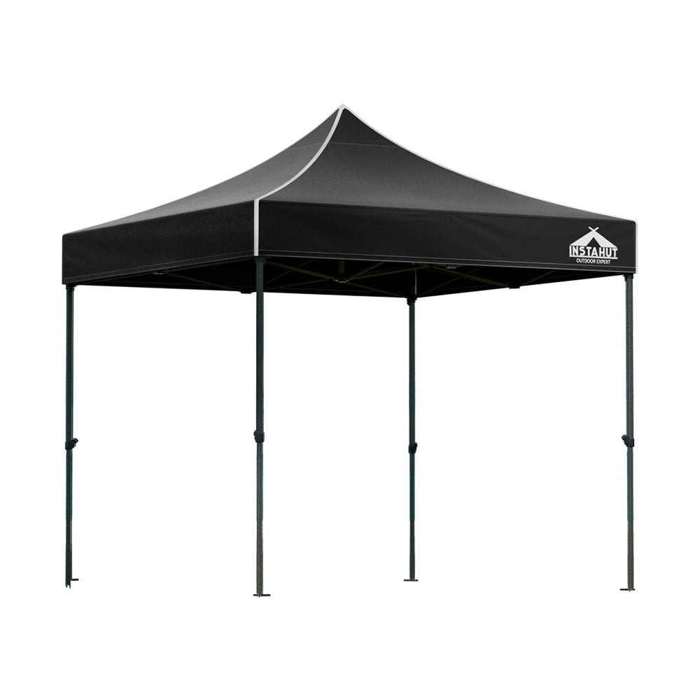 3x3m Pop Up Marquee Gazebo – Heavy Duty Outdoor Canopy (Black)