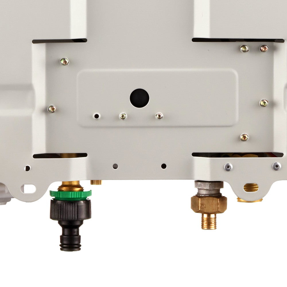 Devanti Portable Gas Water Heater LPG System Grey