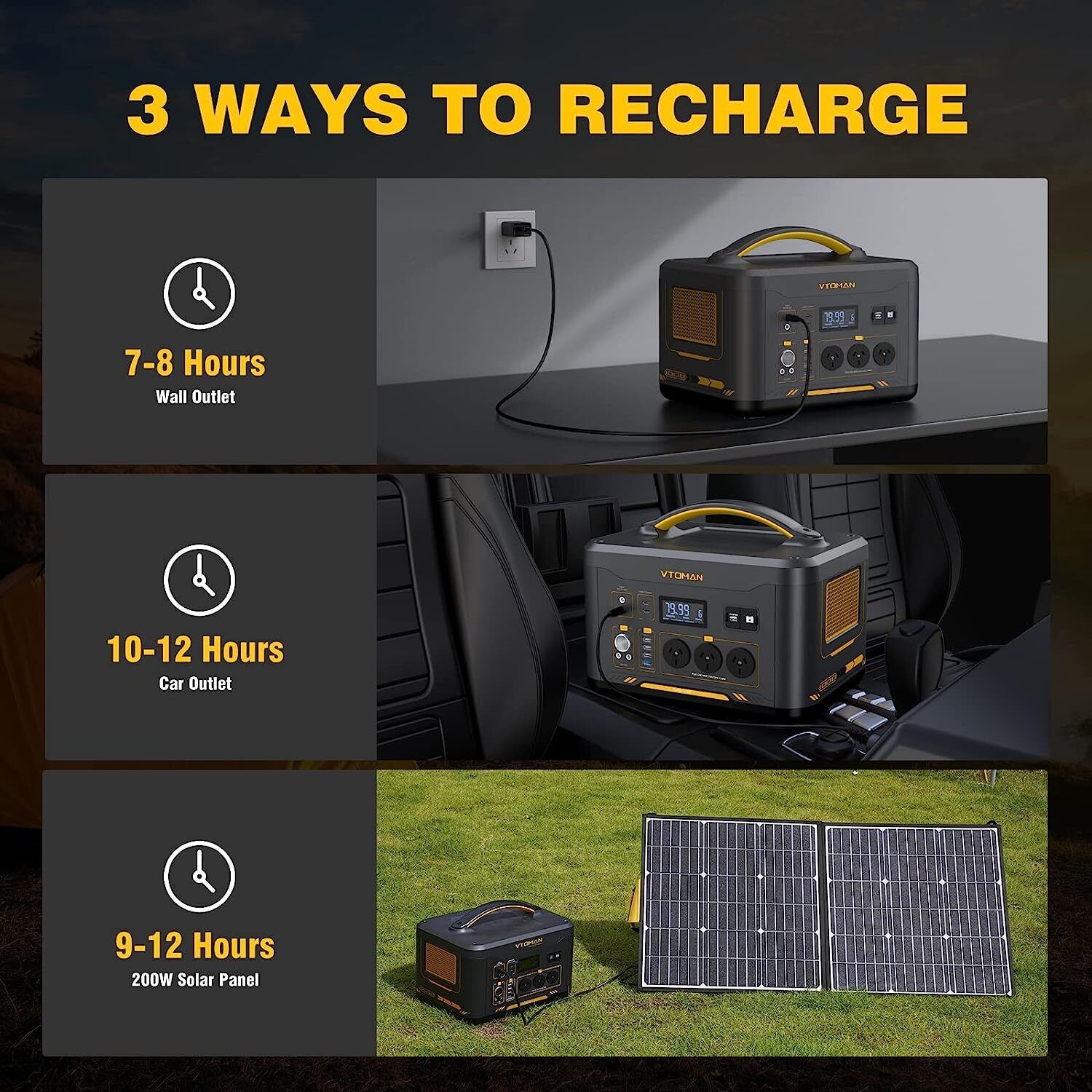 Jump 1000 1000W 1408Wh Power Station + 110W Solar Panel