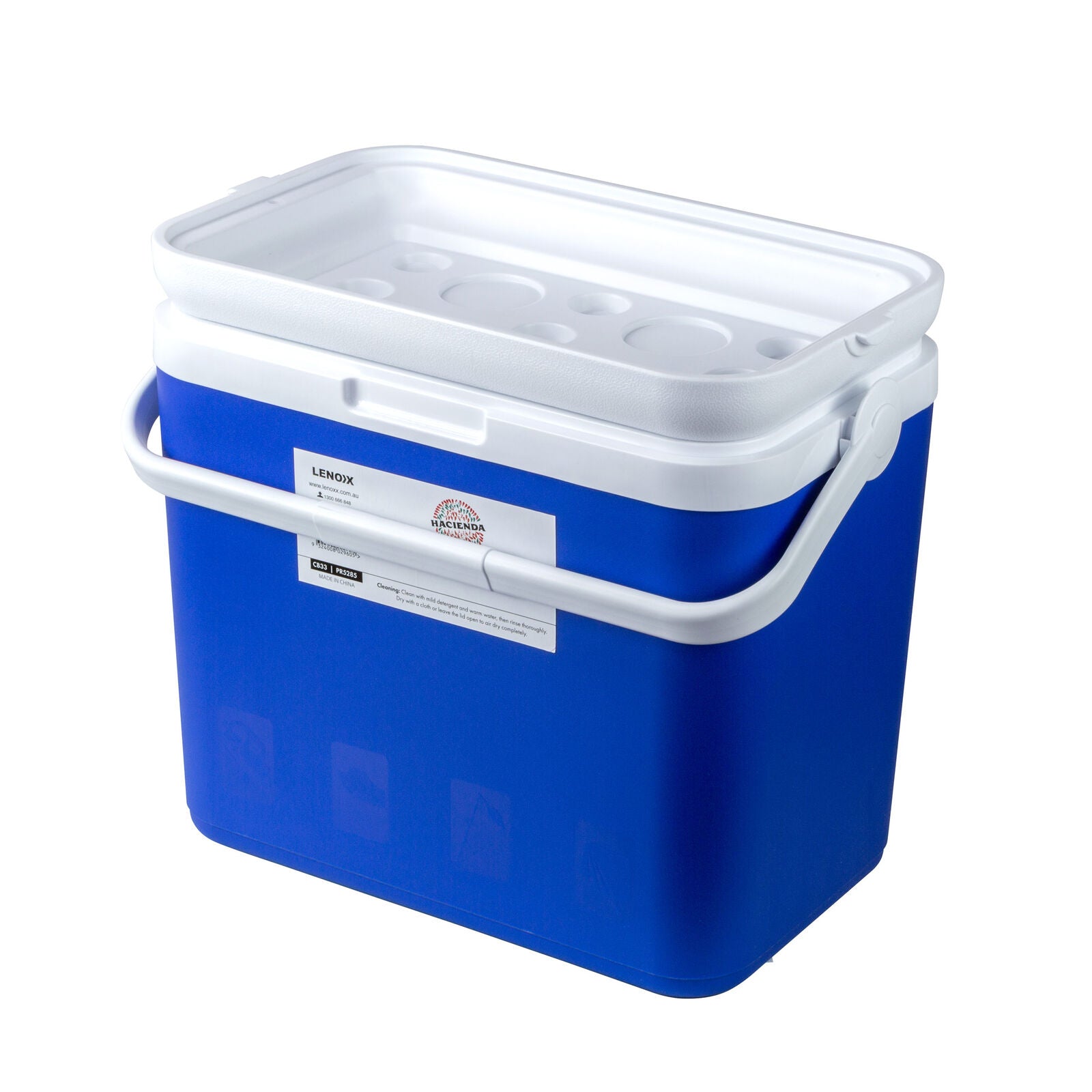33L Portable Cooler Box Ice Chest for Picnic Camping Fishing Caravan