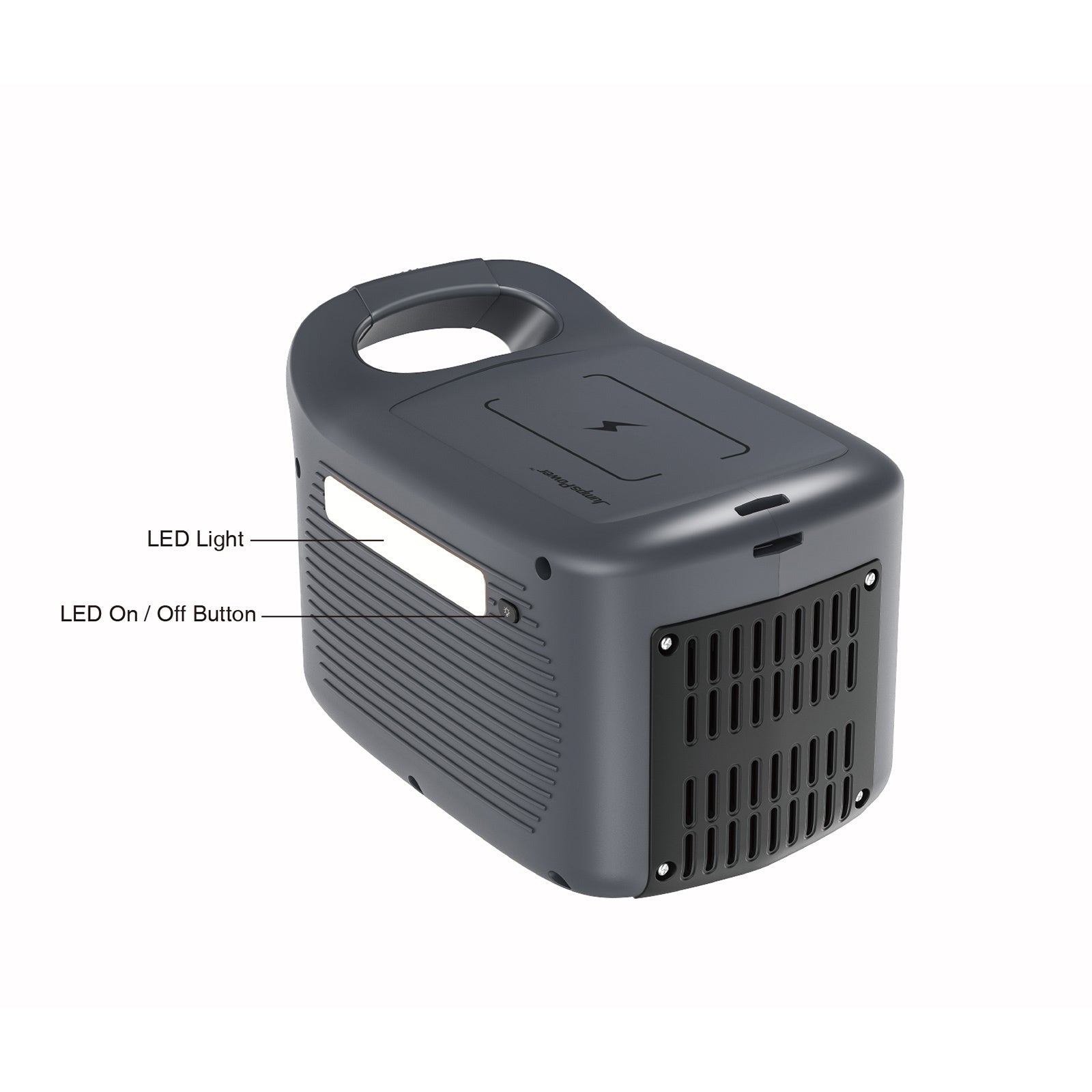 JumpsPower Portable Power Station – 320W 307Wh with LED Light