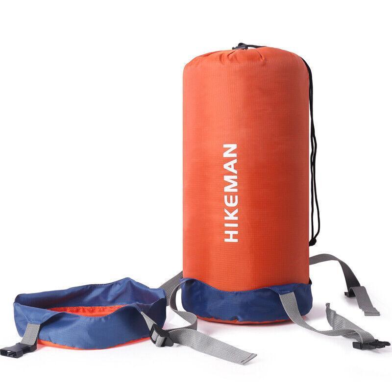 XL Waterproof Compression Stuff Sack Outdoor Camping Storage Bag Sleeping Bag Cover - Orange