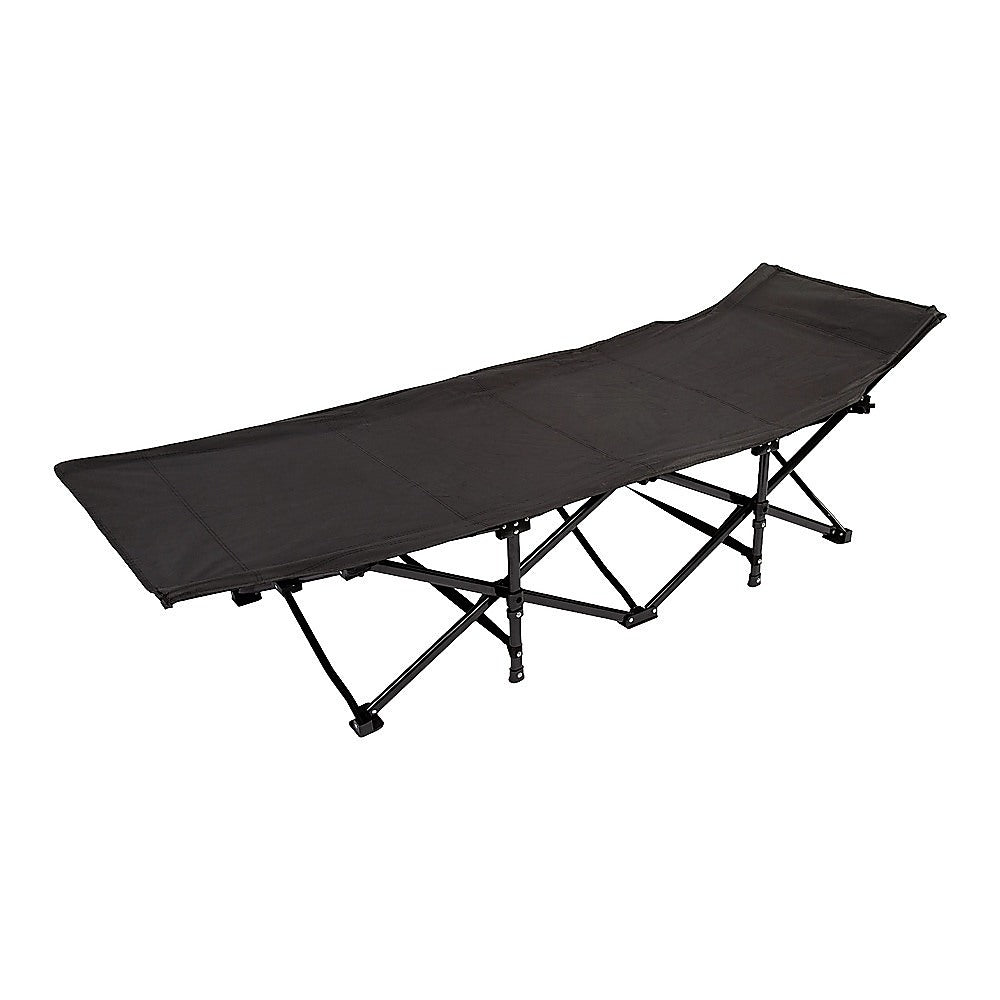 Camping Cot with Mattress – Foldable Elevated Bed