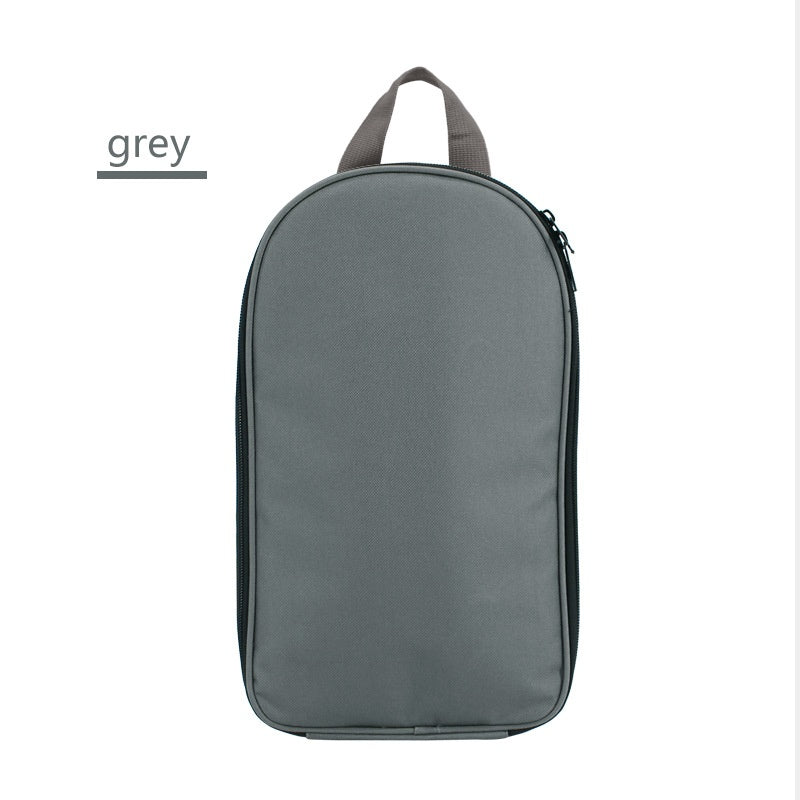 Portable Kitchen Utensil Storage Bag - Lightweight Organizer for Camping and Outdoor Cooking Gray