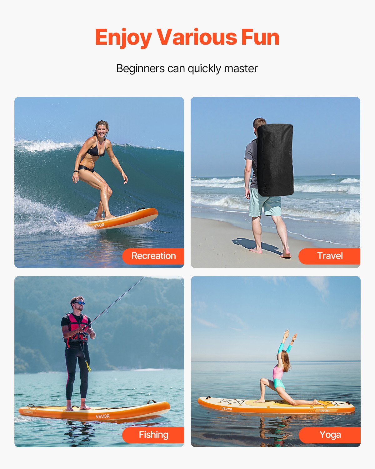 Inflatable Stand Up Paddle Board, 3.53m x 89cm x 15cm Wide Ultra-Light SUP Paddleboard, All Accessories Included, Pump, Paddle, Fin, Backpack, Ankle Leash, Strap, Non-slip Deck for Youth, Adults