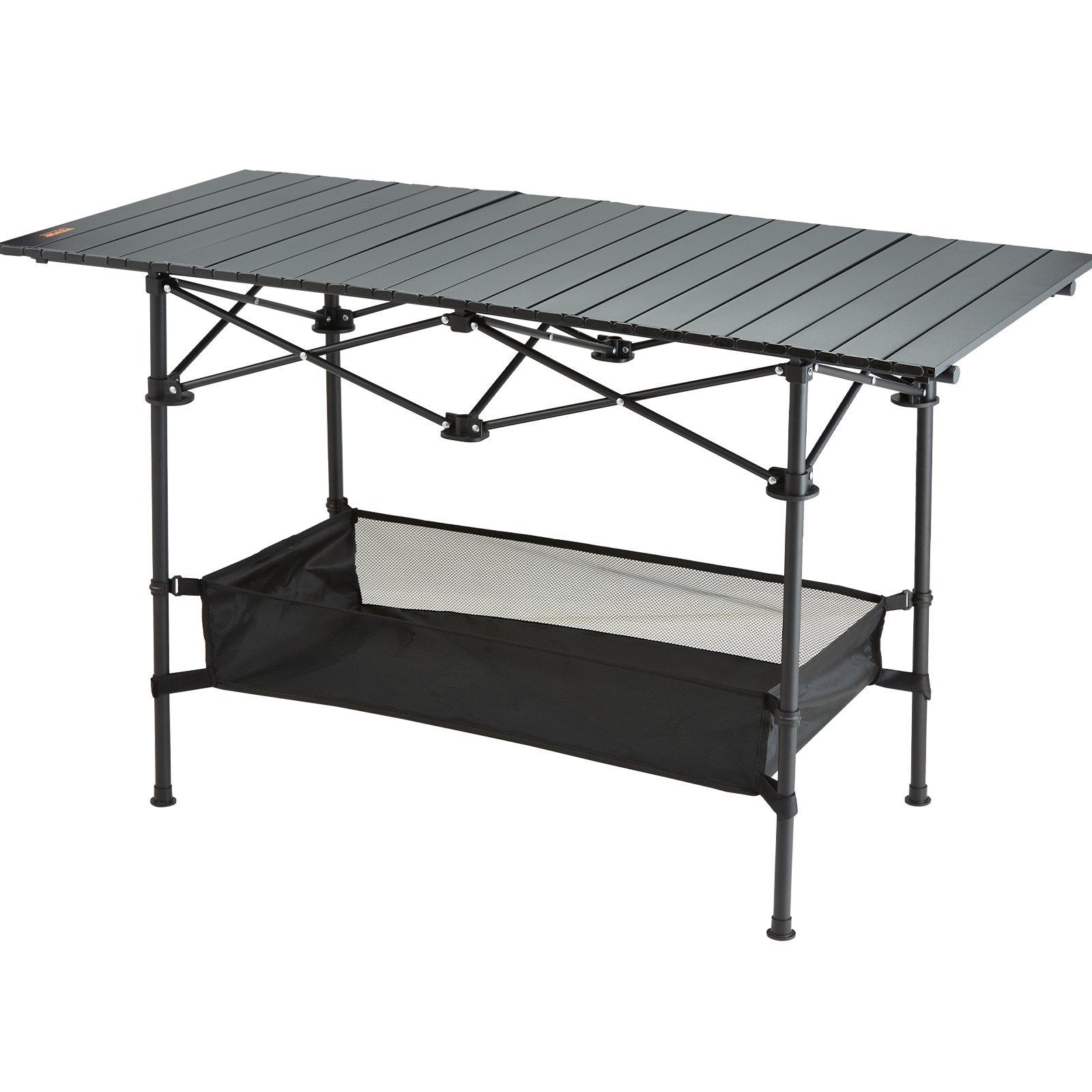 VEVOR Folding Camping Table Outdoor Portable Side Tables Lightweight Fold Up Table Aluminum & Steel Ultra Compact Work