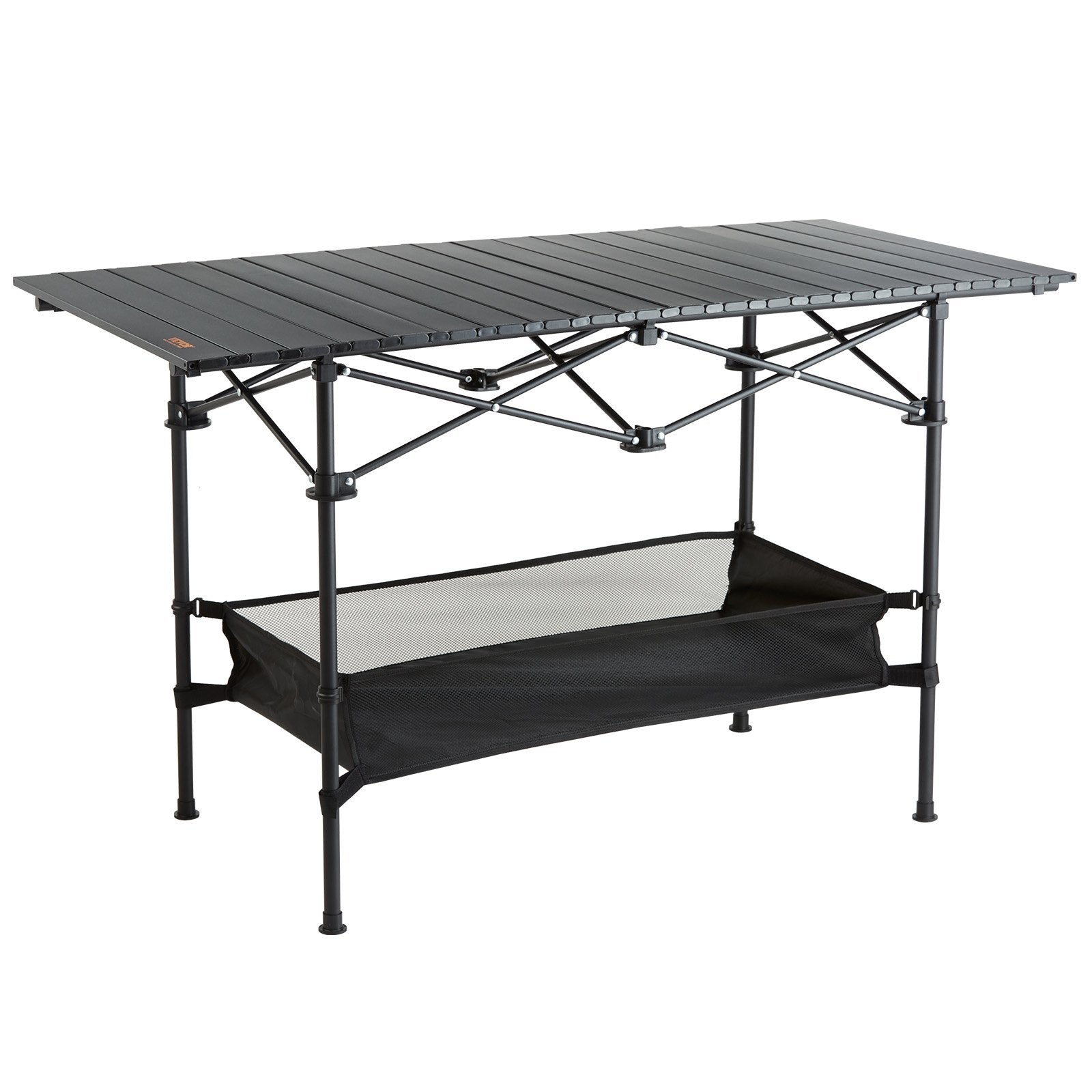 VEVOR Folding Camping Table Outdoor Portable Side Tables Lightweight Fold Up Table Aluminum & Steel Ultra Compact Work
