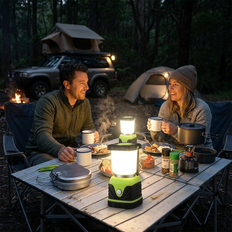 Weisshorn LED Camping Lantern – 1000LM Waterproof 2-Pack