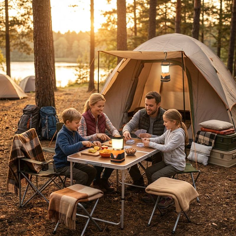 Weisshorn 2-Pack LED Camping Lanterns, 1000LM Super Bright Waterproof Portable Emergency Tent Lights