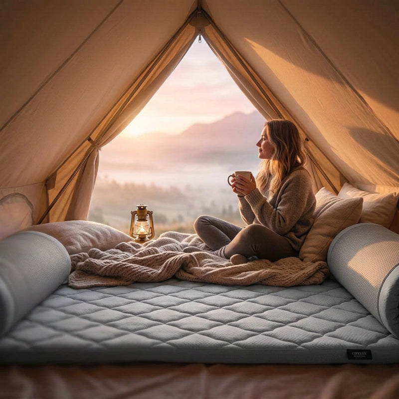 Giselle Bedding Single Foldable Mattress Camping Mat