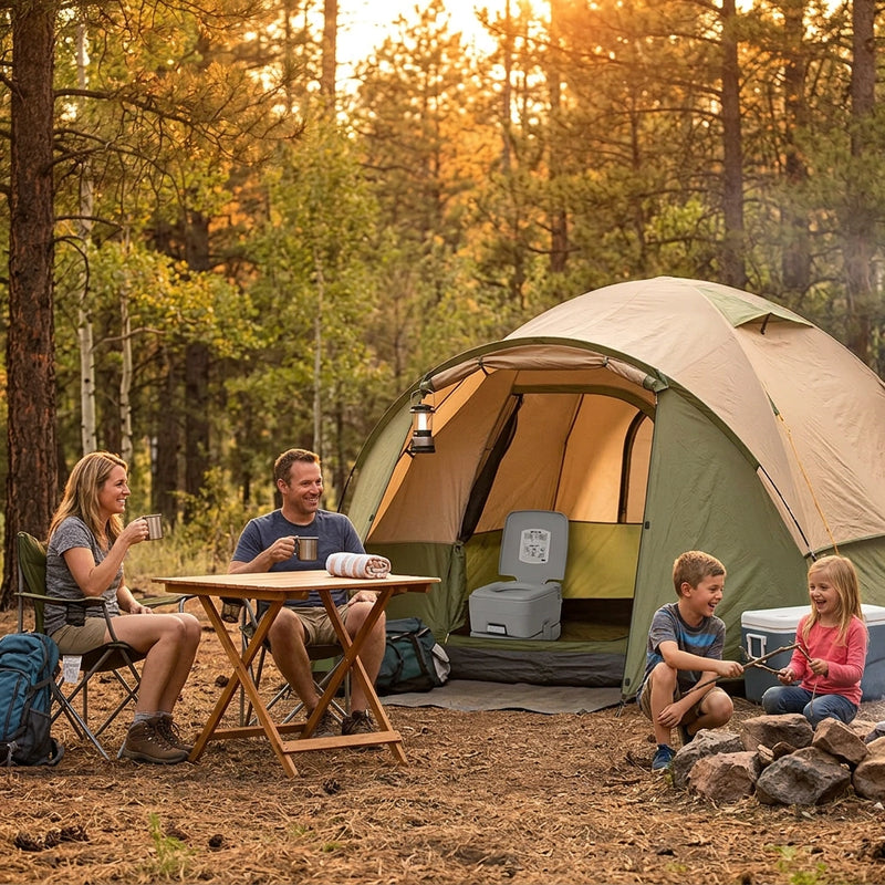 Weisshorn Instant Up Camping Tent 8 Person Pop up Tents Family Hiking Dome Camp