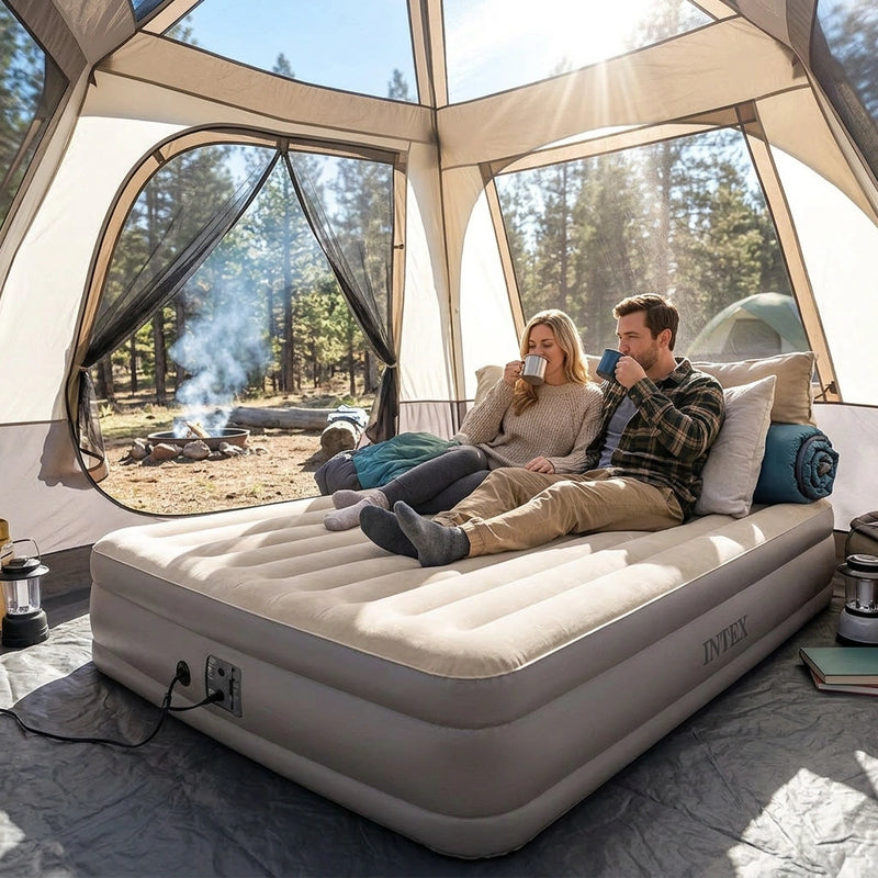 Intex Queen Prime Comfort Airbed 64164