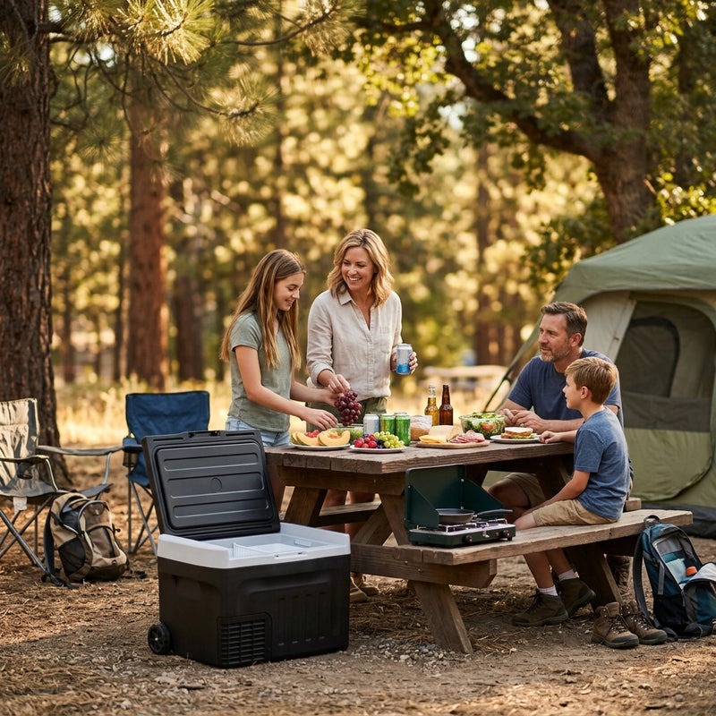 Portable Camping Fridge – 30L 12V/24V/240V