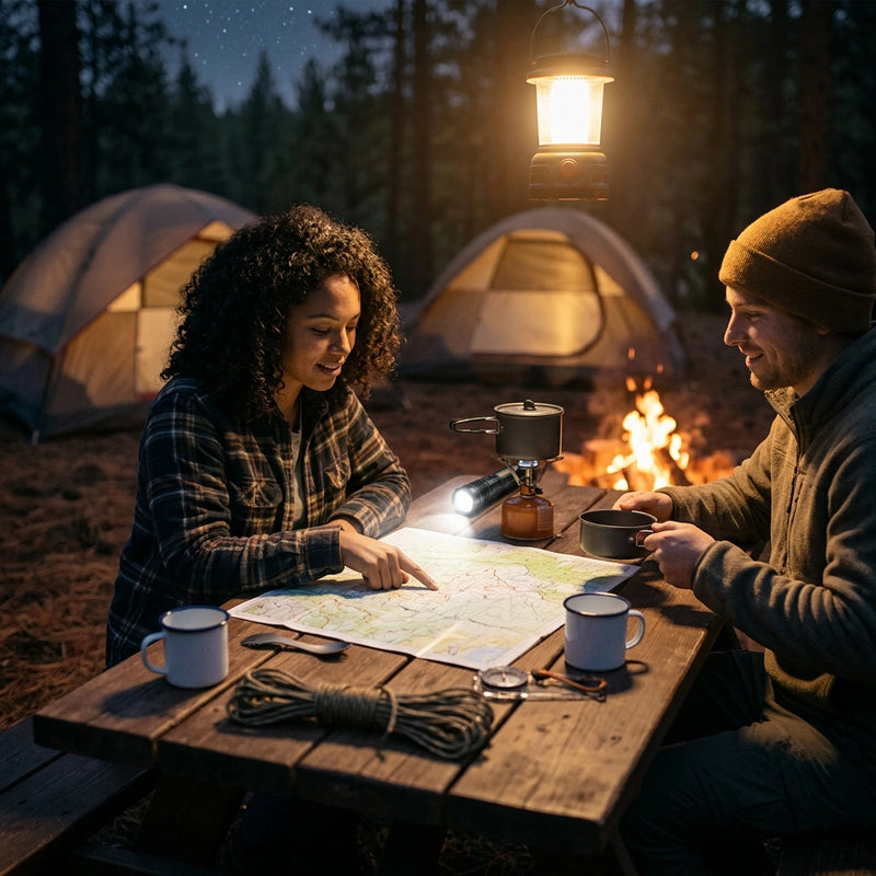 Super Bright 30W 14LED Flashlight White Laser Tactical Torch Lamp for Camping AU