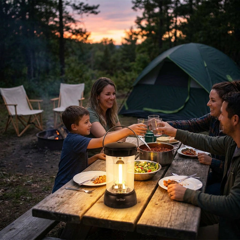 Brillar Compact Lantern - Black