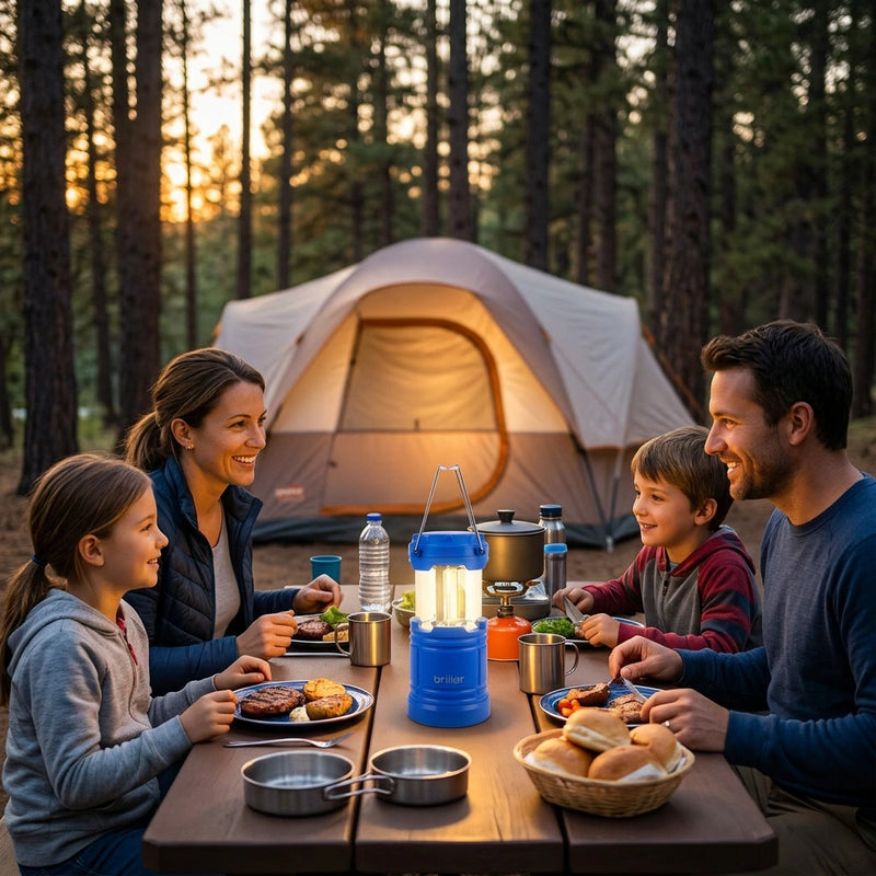 Brillar Pop-up Lantern - Blue