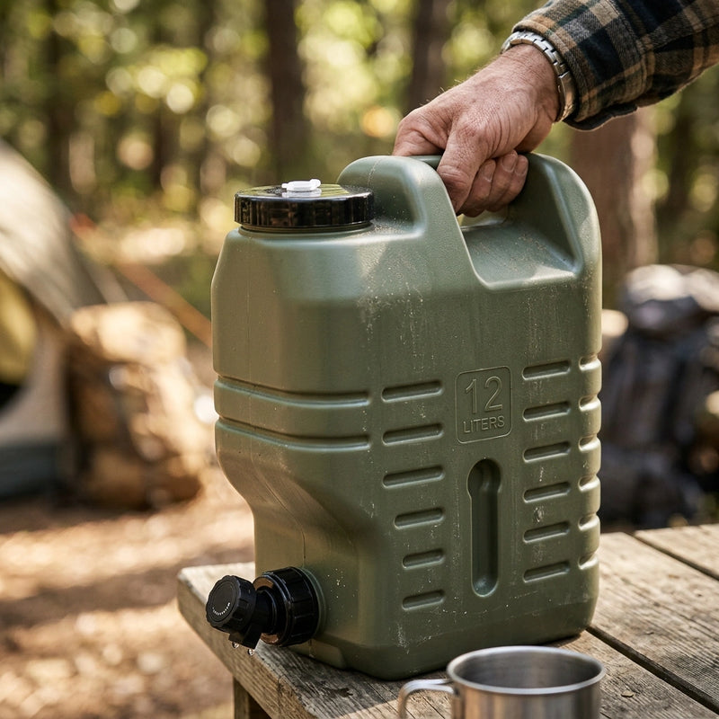 Weisshorn12L Water Container Jerry Can Bucket Camping Outdoor Storage Tank