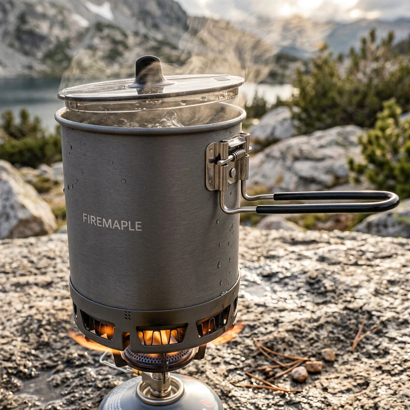 Ultralight Camping Stove 600ml G3 Portable Foldable Heat Exchanger for Hiking Travel