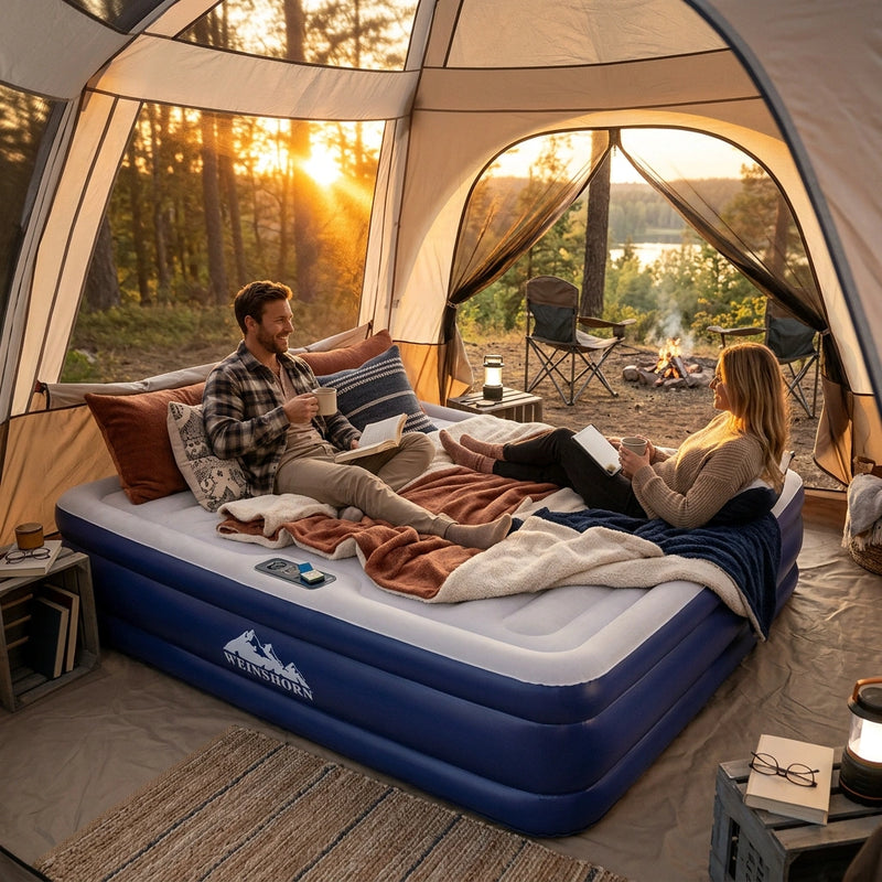 Weisshorn Air Mattress King Inflatable Bed Air bed 51cm