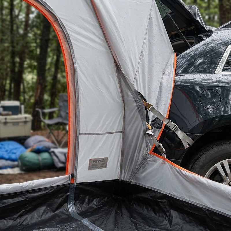 VEVOR 6Ѩ8 Person SUV Camping Tent 244x244cm PU2000 Waterproof Car Tent