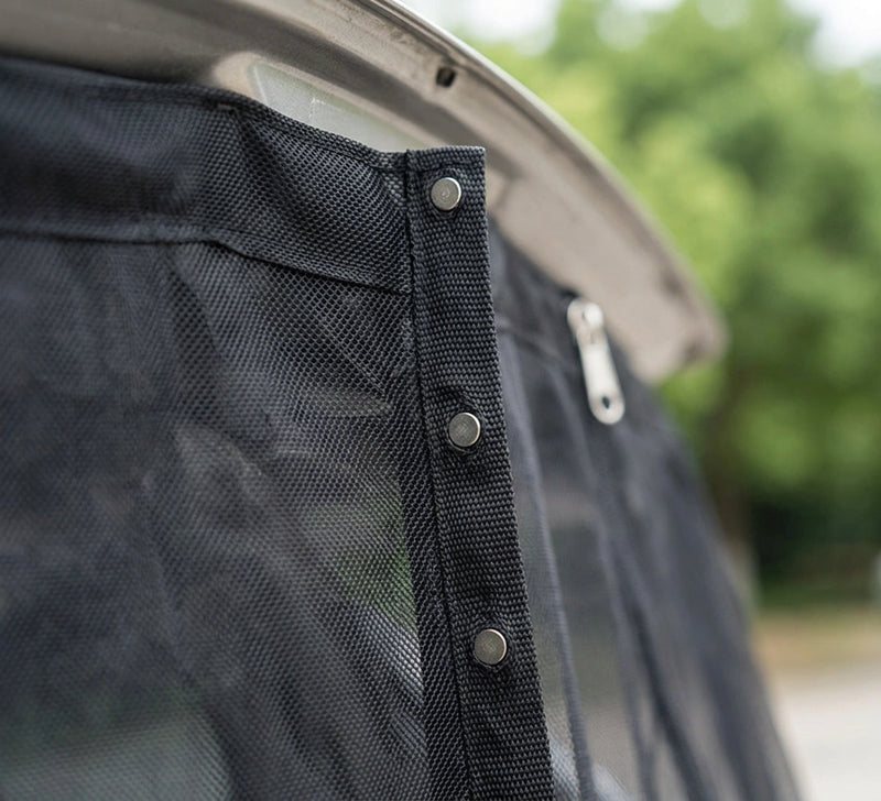 XL Magnetic Car Tailgate Mosquito Net - Camping and Outdoor Bug Screen