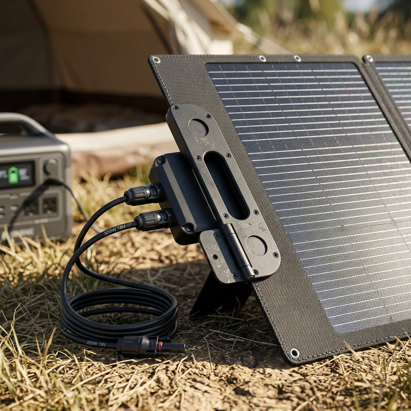 200W Solar Panel Portable Charger JumpsPower Power Generator Foldable