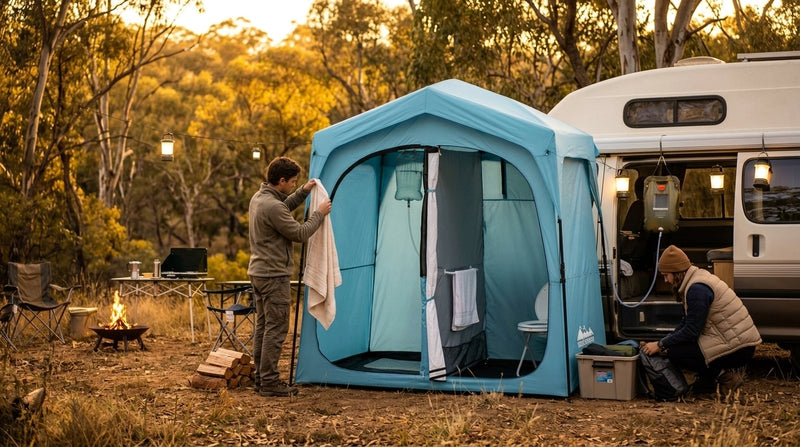 Weisshorn Camping Shower Toilet Tent – Fast Setup Privacy Shelter