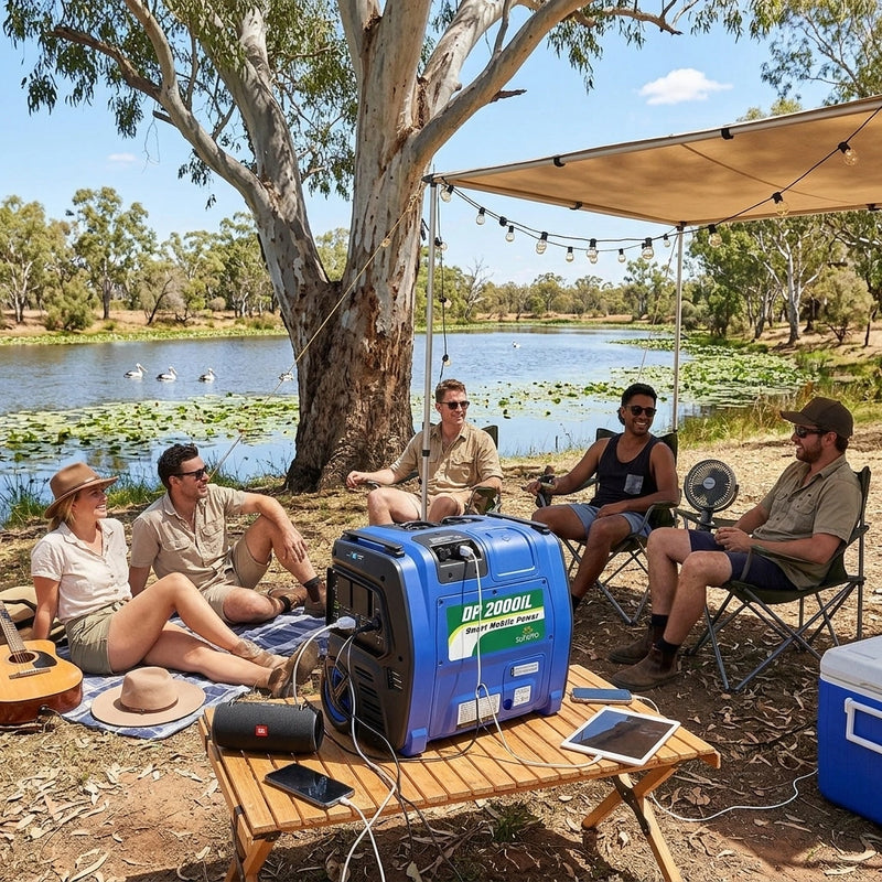 Samland 2000W Portable Power Station Solar Inverter Generator