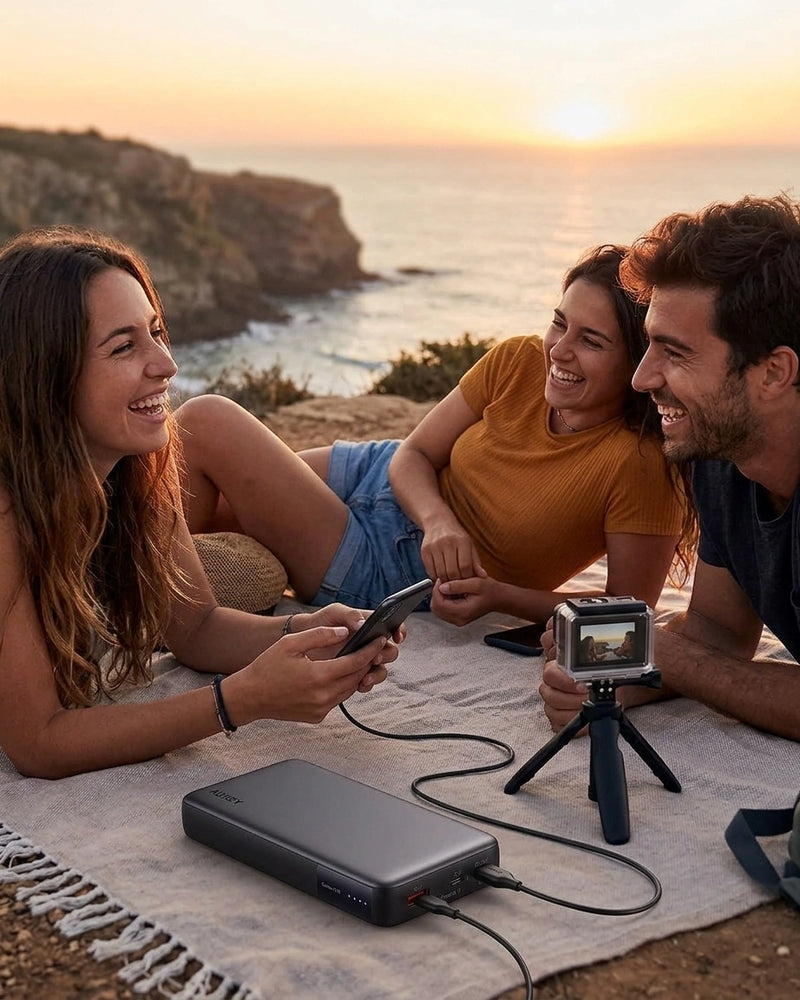 Aukey Sprint X 20K 30W 20000mAh Portable Power Bank with PD3.0 (PB-Y42)